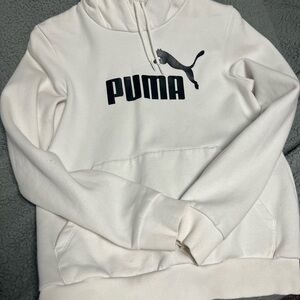 Puma Classic White Sweatshirt